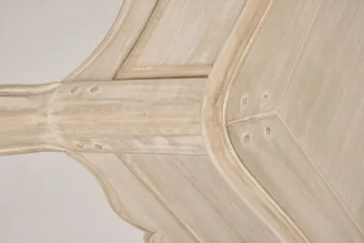 Konsola drewniana z szufladami VENEZIA BIANCO 808K - jasnobeżowy