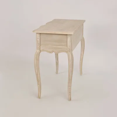 Konsola drewniana z szufladami VENEZIA BIANCO 808K - jasnobeżowy