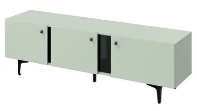 Szafka RTV 3-drzwiowa COLOURS CS-06 - szałwiowy