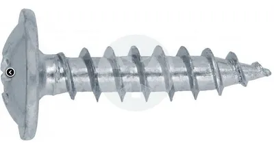 Wkręt do drewna Marcopol z łbem podkładkowym - ocynk biały / 3,5x16 mm