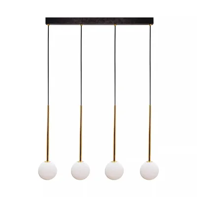 Lampa wisząca ALI 5640 - biały/złoty