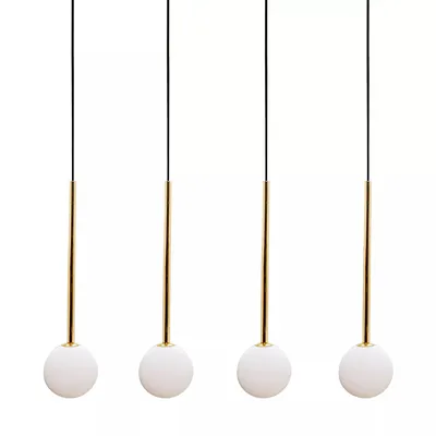 Lampa wisząca ALI 5640 - biały/złoty