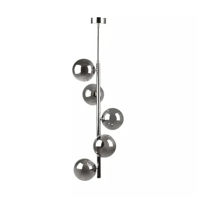 Lampa wisząca LUNA 5661 - dymiony/chrom
