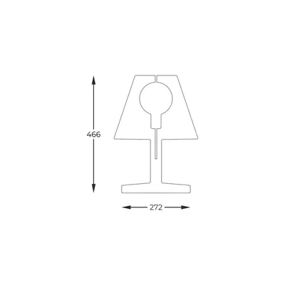 Lampa stołowa OAK 4113603 - dębowy