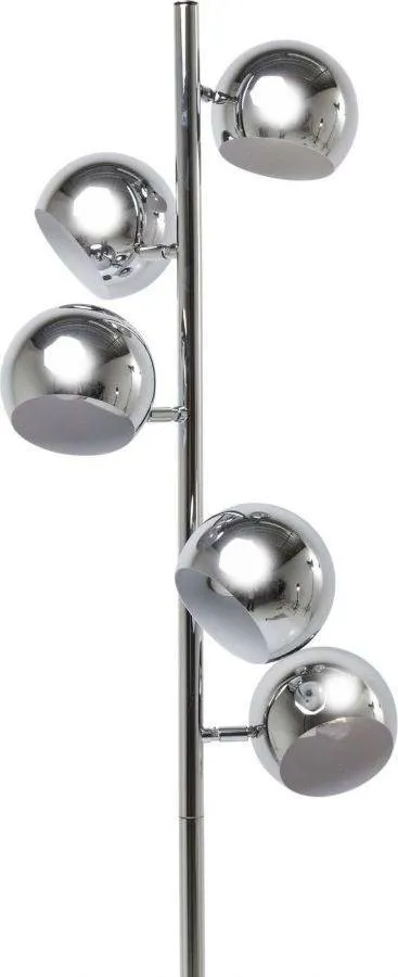 Lampa podłogowa CALOTTA 5 - chrom