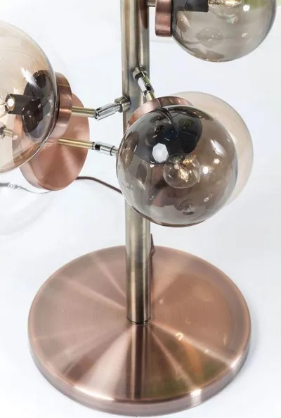Lampa podłogowa BALLOON COLORE 15 - multikolor/miedź