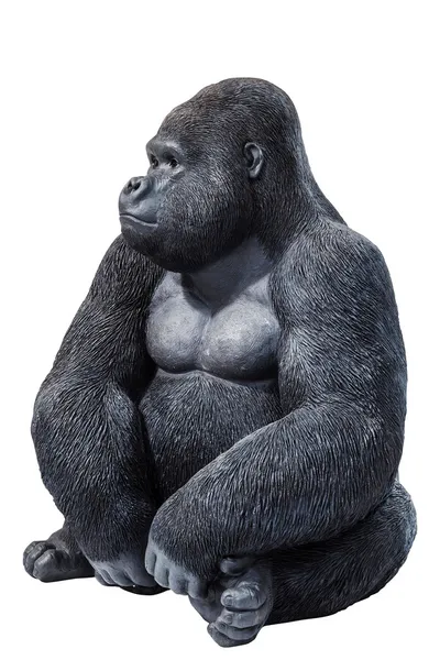 Dekoracja stojąca MONKEY GORILLA SIDE XL - czarny