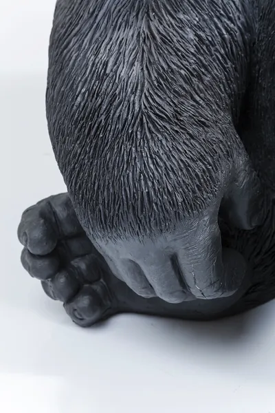 Dekoracja stojąca MONKEY GORILLA SIDE XL - czarny
