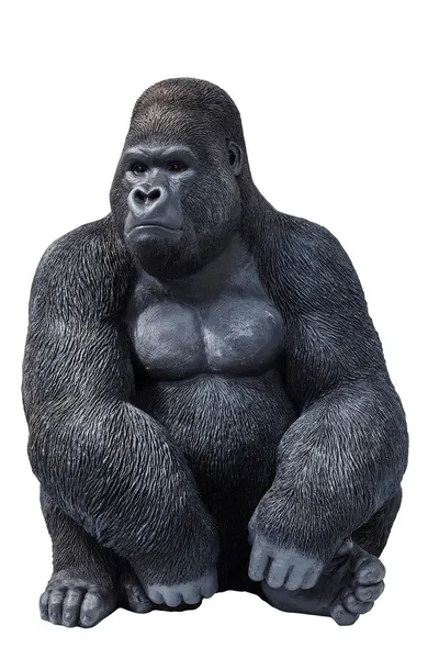 Dekoracja stojąca MONKEY GORILLA SIDE XL - czarny