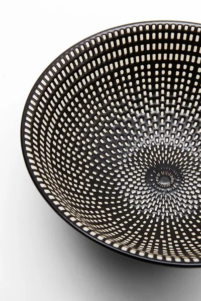 Miska porcelanowa TOKYO 18 - czarny/biały