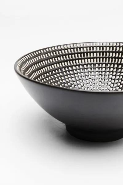 Miska porcelanowa TOKYO 18 - czarny/biały