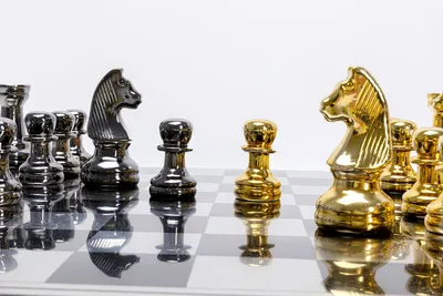 Dekoracja metalowa CHESS 60x60