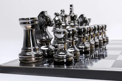 Dekoracja metalowa CHESS 60x60