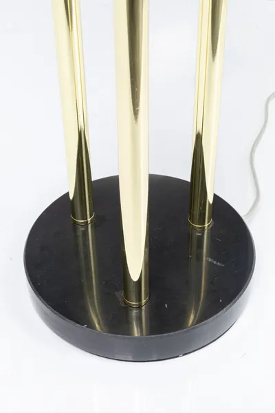 Lampa stołowa AL CAPONE TRE - dymiony/złoty