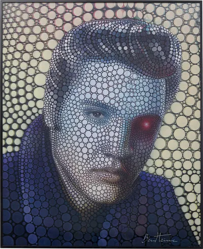 Obraz 3D KING 70x57