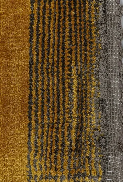 Dywan z wiskozy SOLEIL 242x170 - żółty