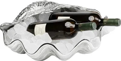 Cooler aluminiowy SHELL - srebrny
