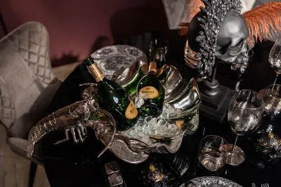 Cooler aluminiowy LOBSTER - srebrny