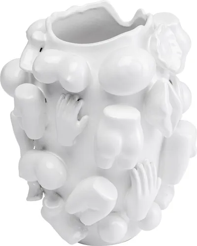 Wazon dekoracyjny BODY PARTS 25 - biały