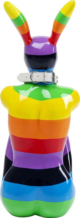 Figurka dekoracyjna GANGSTER RABBIT RAINBOW - multikolor