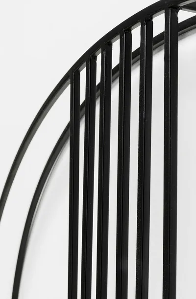 Zegar okrągły STRINGS 60 - czarny