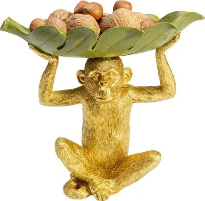 Misa dekoracyjna BANANA LEAF - złoty