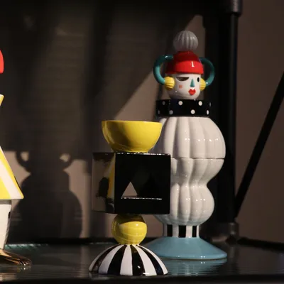 Pojemnik dekoracyjny PUPPET - multikolor