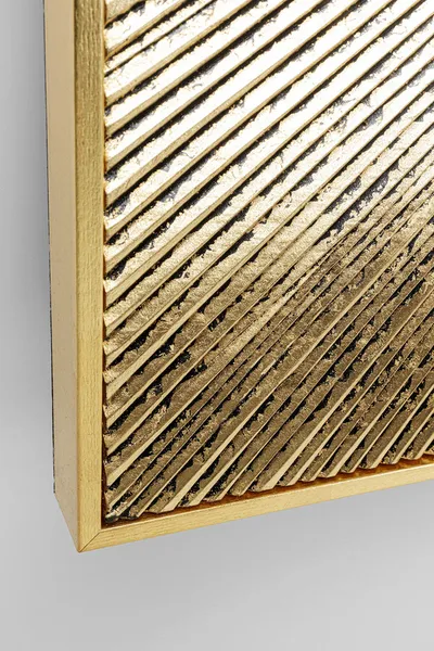 Dekoracja ścienna ILLUMINO 80x80 - złoty