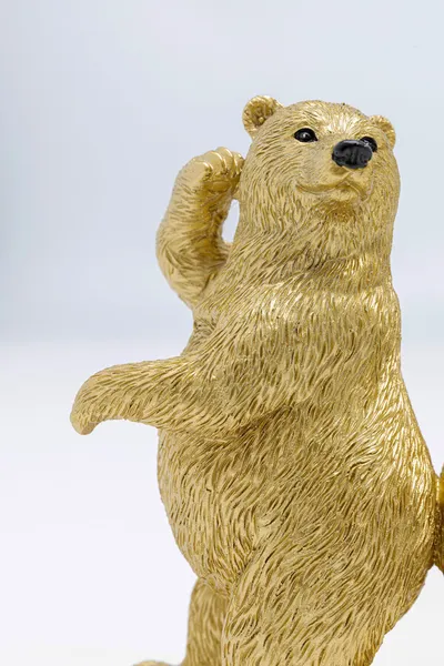 Figurka dekoracyjna TIPSY DANCING BEARS - złoty