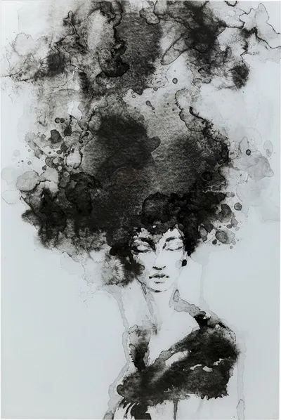 Obraz SMOKEY HAIR 100x150