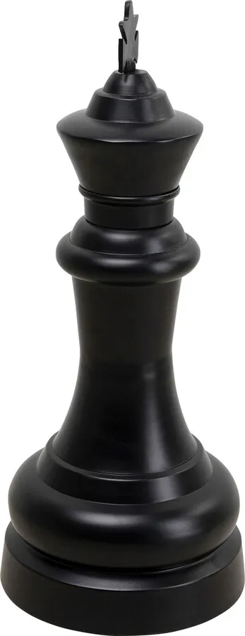 Dekoracja stojąca CHESS KING - czarny
