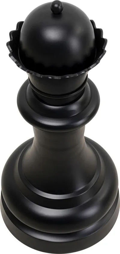 Dekoracja stojąca CHESS QUEEN - czarny