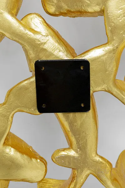 Dekoracja ścienna SCHOOL OF KOI GOLD 160 - złoty