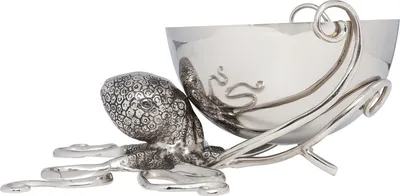 Cooler do butelek OCTOPUS 46 - srebrny