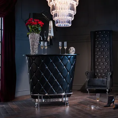 Wazon ROSE MULTI CHROME - srebrny