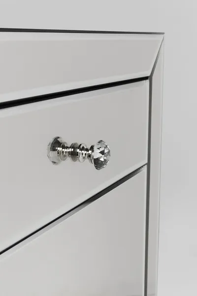 Komoda 3-drzwiowa z szufladami LUXURY - lustrzany