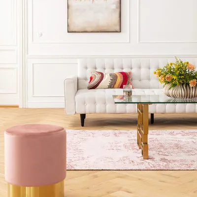 Sofa 3-osobowa rozkładana MILCHBAR - beżowy/czarny