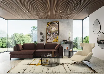 Lustro wiszące GÖTEBORG 71x72 - czarny