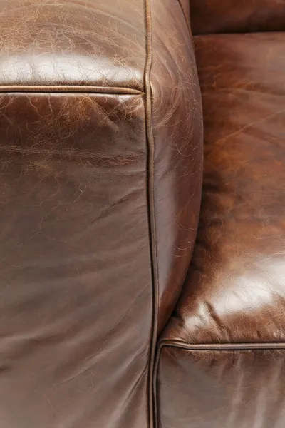 Sofa 3-osobowa skórzana CUBETTO 220 - brązowy
