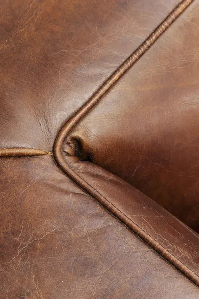 Sofa 3-osobowa skórzana CUBETTO 220 - brązowy