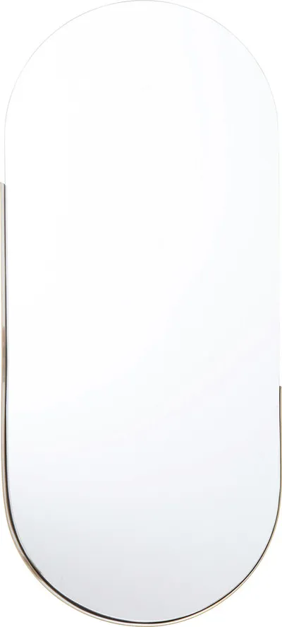 Lustro wiszące HIPSTER OVAL 50x114 - złoty