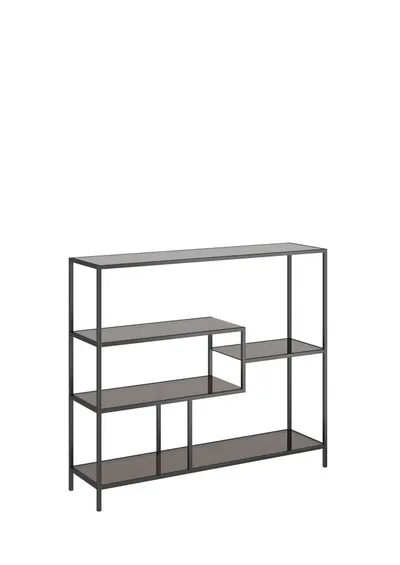 Regał LOFT 115x100 - czarny