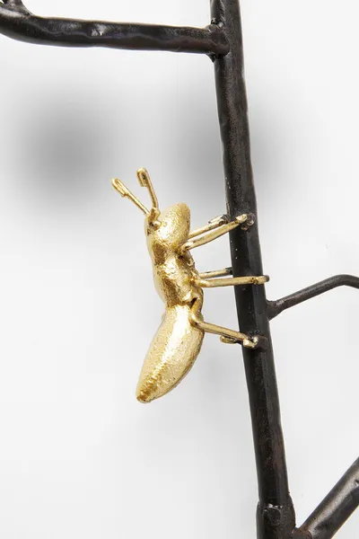 Wieszak ścienny ANTS ON A TREE - czarny