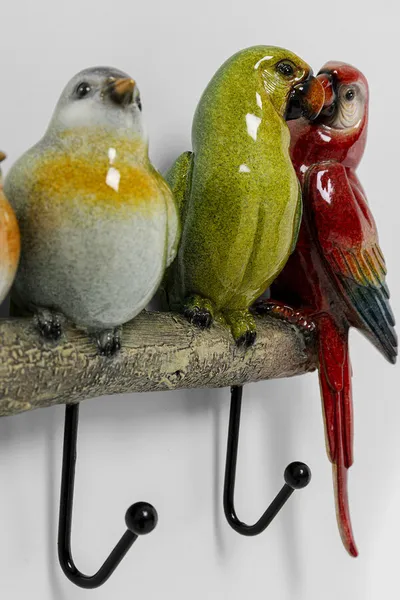 Wieszak ścienny EXOTIC BIRDS - multikolor
