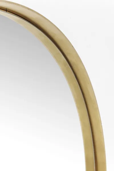 Lustro okrągłe CURVE MO 100 - mosiądz