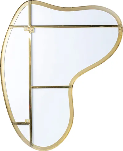 Lustro wiszące SHAPE 110x120 - mosiądz
