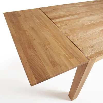 Stół rozkładany drewniany ISBEL 140/220x90 - dąb naturalny