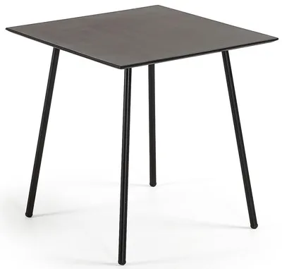 Stół cementowy MATHIS 75x75 - czarny