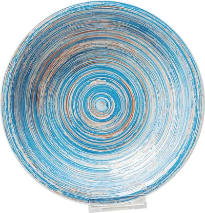 Talerz głęboki SWIRL 21 - niebieski