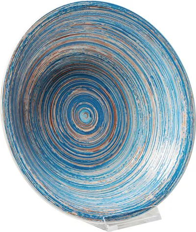 Talerz głęboki SWIRL 21 - niebieski